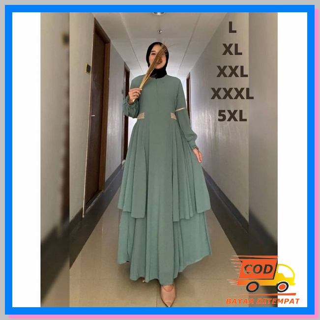 Baju Gamis Remaja Terbaru 2021 Gamis Sar I Syari Remaja Wanita Kekinian Hanumi Premium Dress Warna H