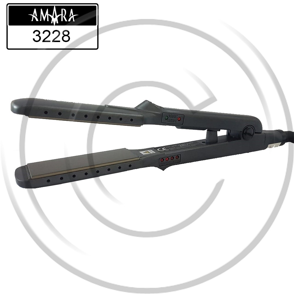 AMARA 2in1 3228 Proffesional - Catokan Rambut / Pengkeriting (Curly) / Pelurus / Hair Straightener