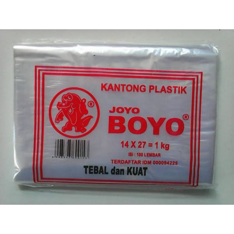 Plastik PP Boyo 1 Kg 14x27