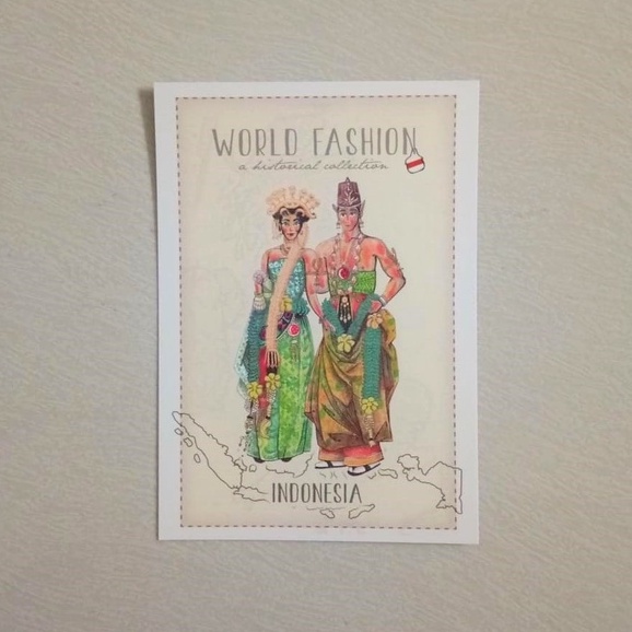 

WF World Fashion Indonesia Postcard Series