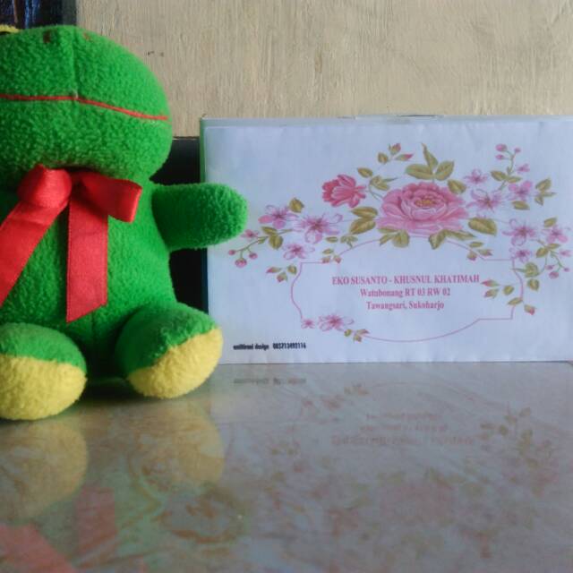 

Amplop custom/amplop kondangan bermotif