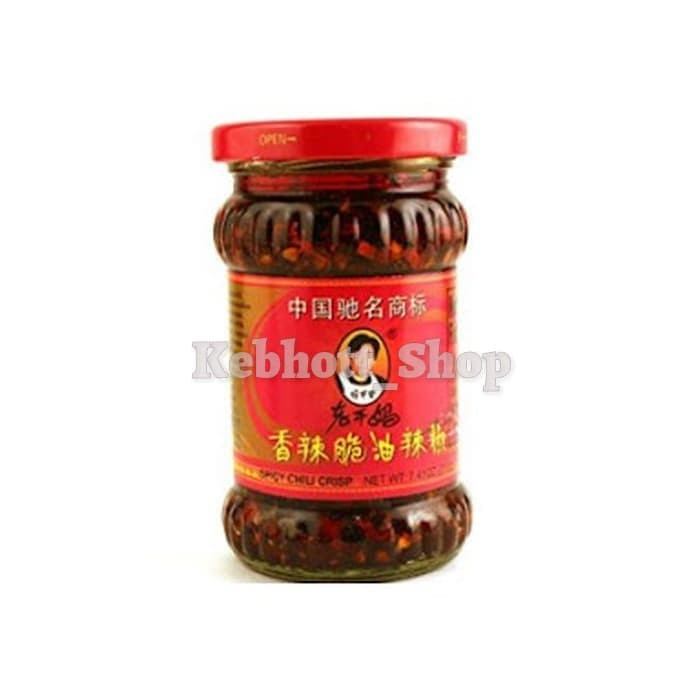 

Laoganma Lao gan ma spicy chilli crisp sauce | saus sambal cabai 210gr