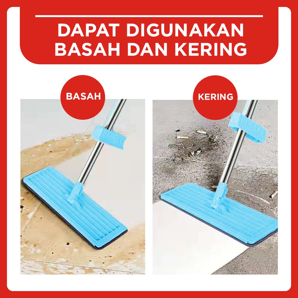 Pel Lantai Super Mop | Alat Pembersih Lantai | Pel Pembersih