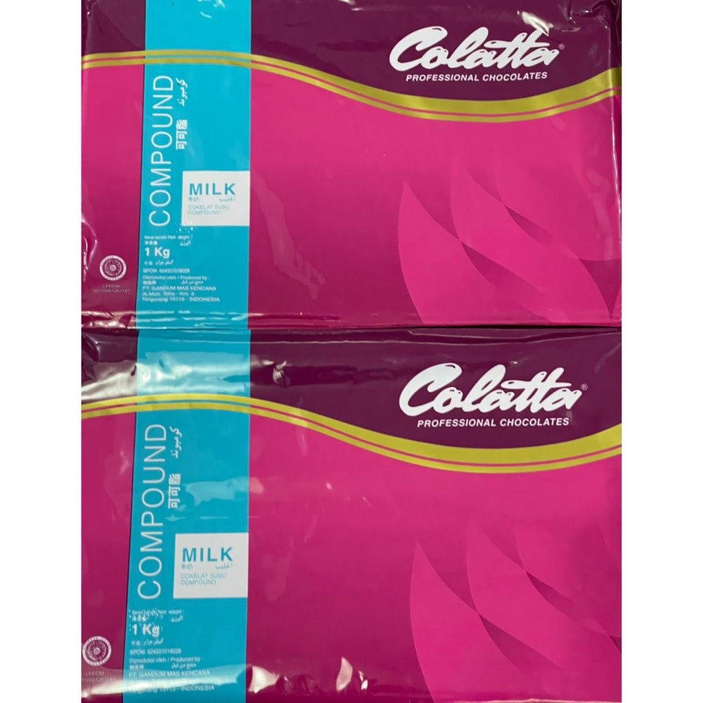 Coklat Colatta Milk Chocolate Compound 1kg !!!