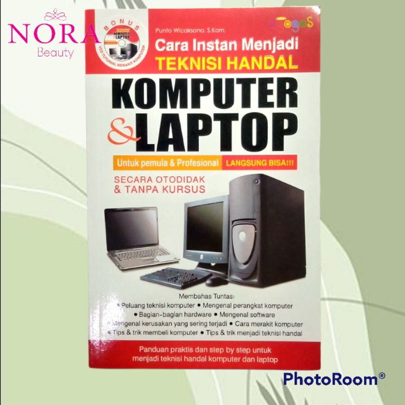 Jual Buku Cara Instan Menjadi Teknisi Handal Komputer & Laptop // Murah ...