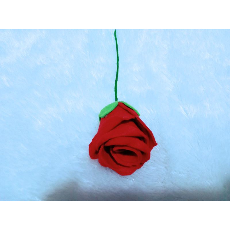 [bisa COD] bunga mawar flanel murah, bunga, mawar