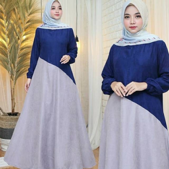 Gamis toyobo kombinasi / gamis toyobo.original