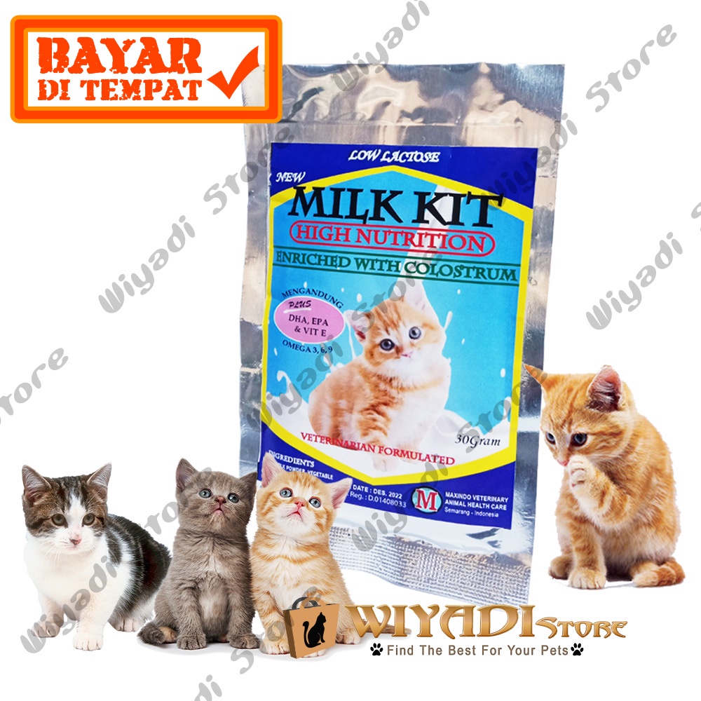 Milk Kit Saset - Susu Kucing Kitten Bernutrisi Tinggi