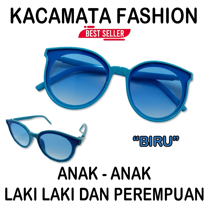 baru Kacamata Anak anak lucu kacamata gradasi fashion anak baby sunglasses unisex children glasses