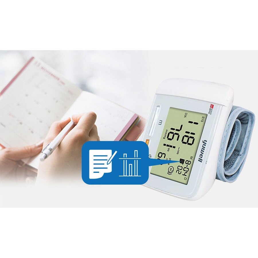 Alat Pengukur Tekanan Darah Tensi Electronic Blood Pressure Monitor - YE8900A - White