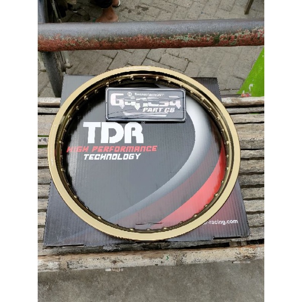 VELG TDR WARNA BROWN TITANIUM UKURAN 185 RING 17