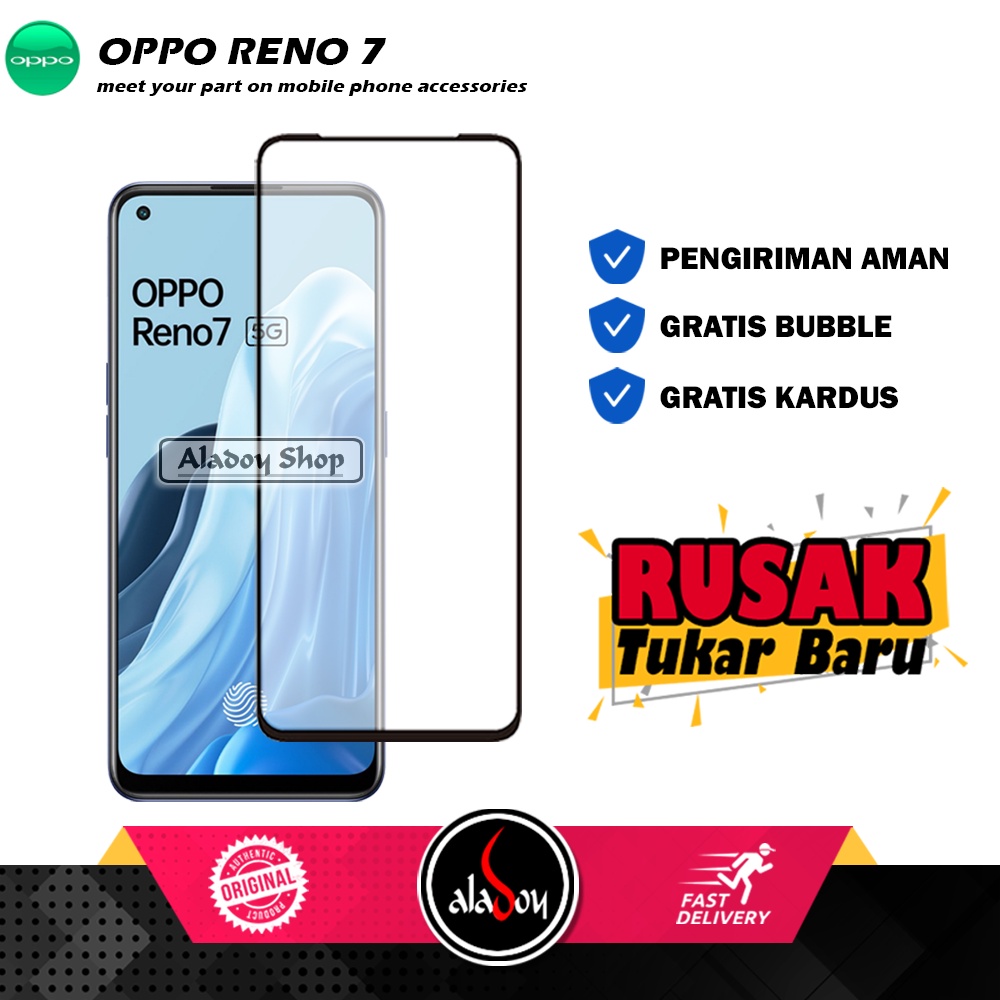 Tempered Glass Oppo Reno 7 Anti Gores Layar Screen Protector