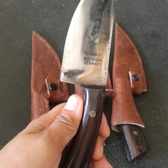 Pisau Seset Kulit - Pisau Seset Cap Garpu - Vivistecolection