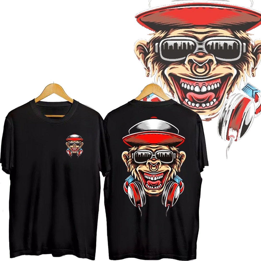 RT48 / KAOS MONKEY SMILEY / KAOS DISTRO / KAOS PRIA / KAOS MURAH / WISHSHOP