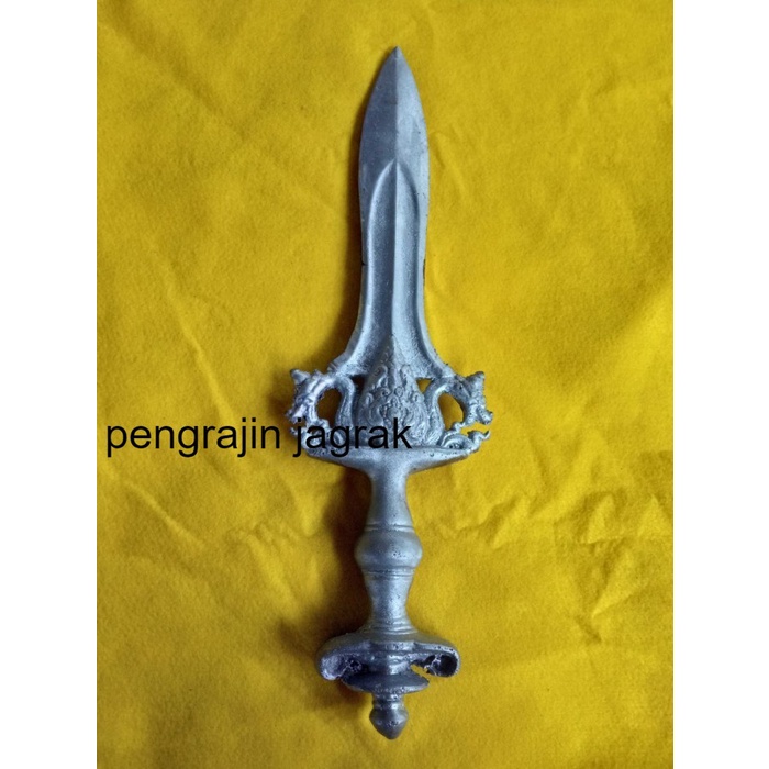 kadga naga kembar bhn alloy bkn keris perunggu sepuh majapahit mataram murah seindonesia