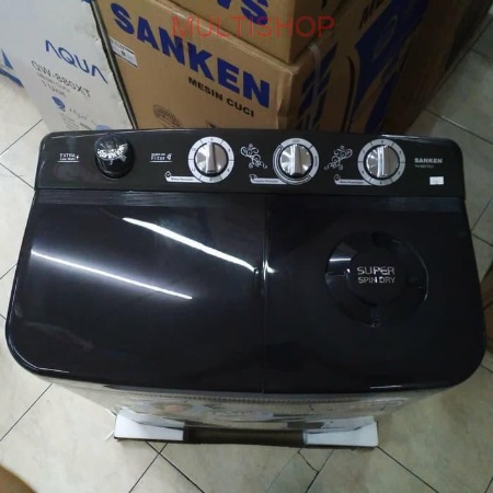 MESIN CUCI SANKEN TW 8827 8KG 2 TABUNG TW8827 8KG X-TOR