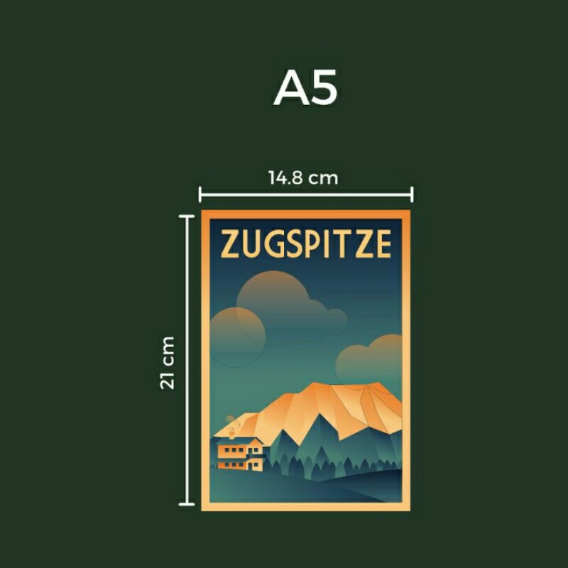 CETAK POSTER A5 A6 A4