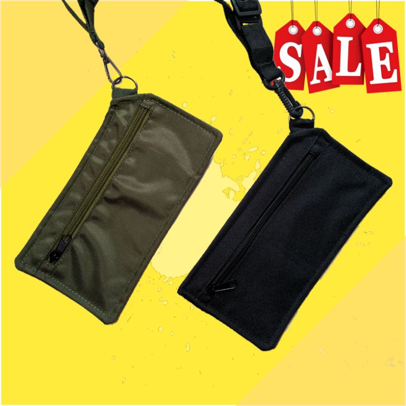 Tas Leher Hp Tas Gantung Leher Dompet Soko Wallet