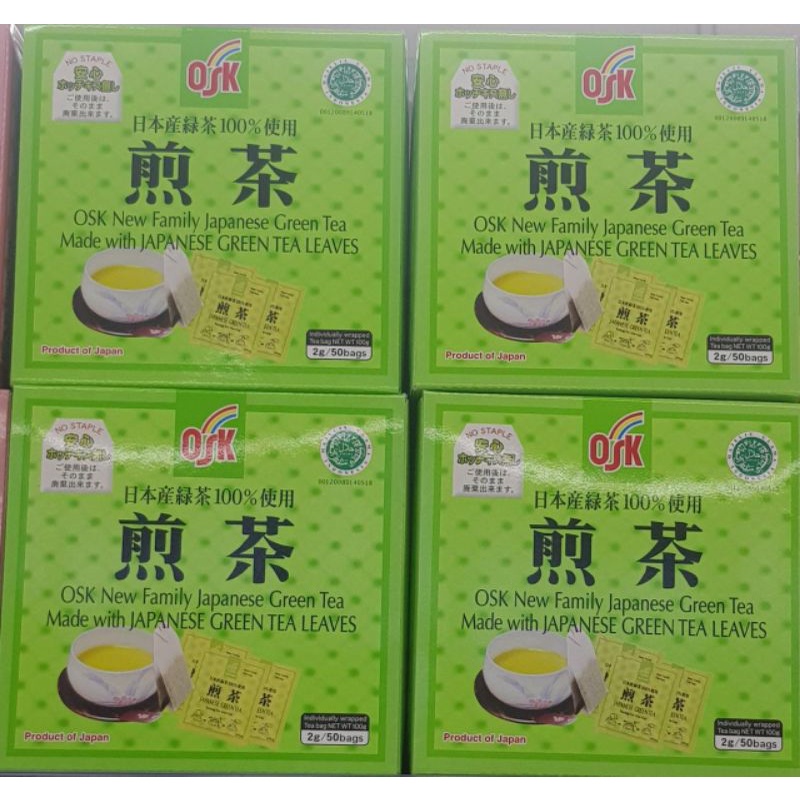 

OSK minuman teh hijau Jepang green tea Japanese
