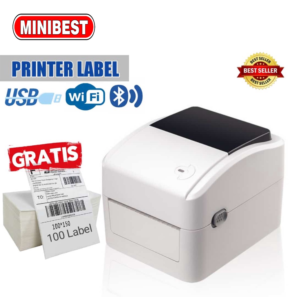 PRINTER BARCODE THERMAL / LABEL PRINTER 420B SIZE 110MM / A6