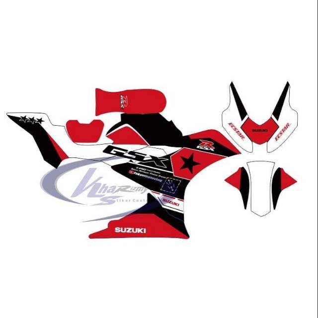Decal gsx R 150 custom