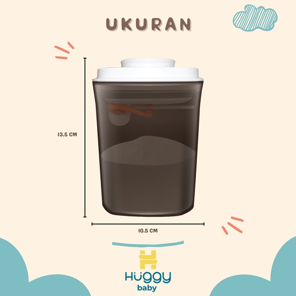 Huggy Baby MS002 Multipurpose Container 700ml | Kotak Susu Wadah Makanan Serbaguna