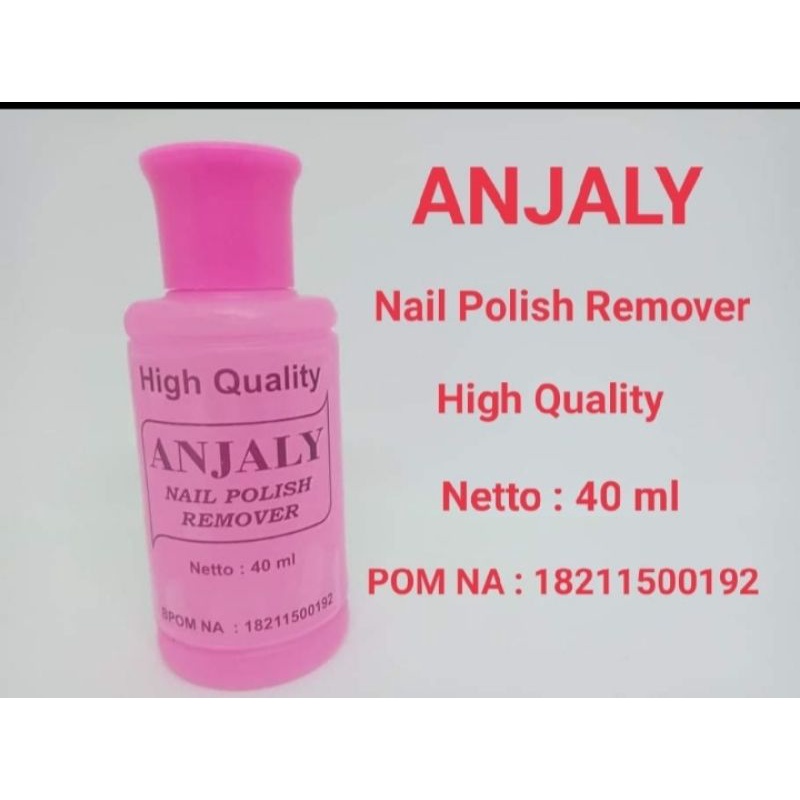 Anjaly 40ml Penghapus cat kuku