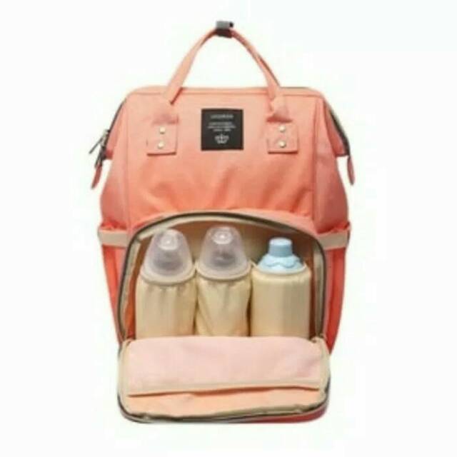Tas bayi fashion nappy diaper bag multi fungsi LeQueen