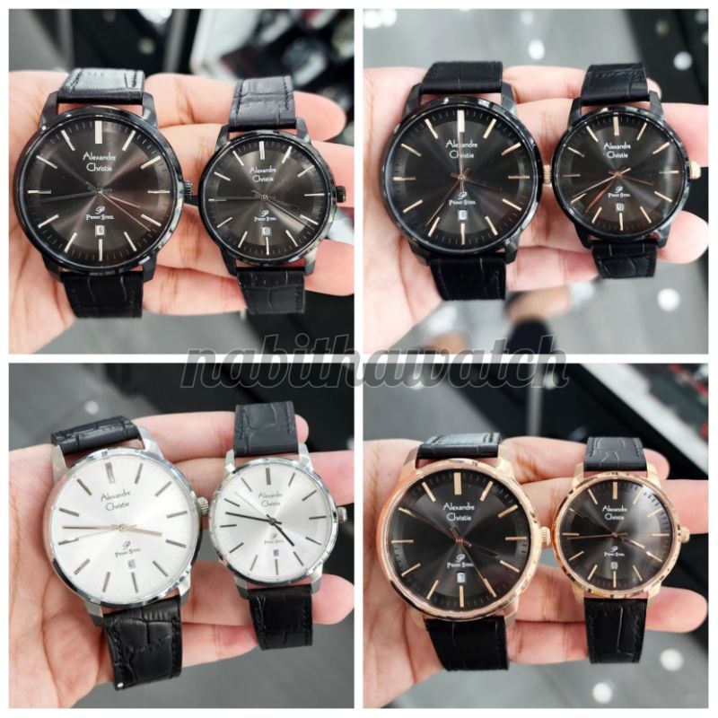 Jam Tangan Couple Alexandre Christie AC1030 New 1030 Original Garansi Resmi