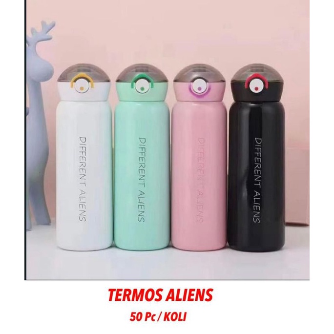 TERMOS ALIENS / TERMOS KARAKTER /TEMPAT MINUM ALIENS / BOTOL ALIENS