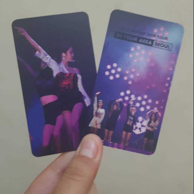 BLACKPINK 2018 TOUR [IN YOUR AREA] SEOUL DVD Ktown4u Photocard