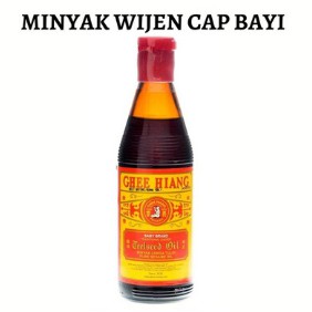 

Minyak Wijen 330ml Baby Brand Ghee Hiang Penang Malaysia Sesame Oil cap Bayi