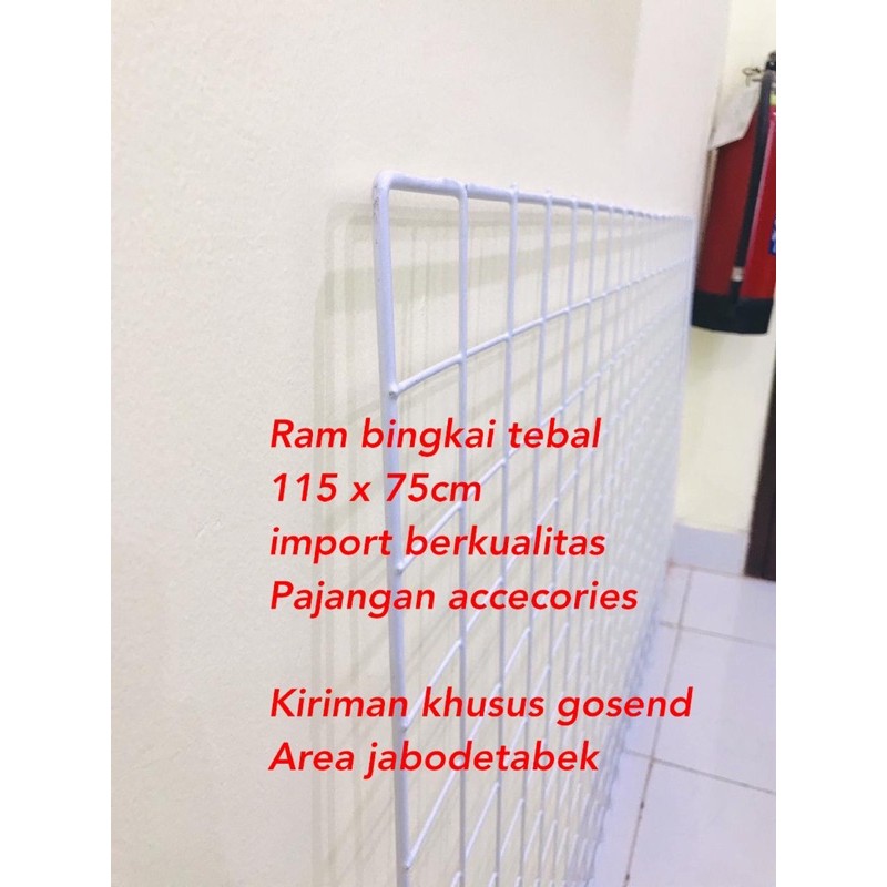 PROMO RAM TEBAL 115cm x 75cm IMPORT KODE TM HIGH QUALITY KHUSUS JABODETABEK GRAB / GOSEND