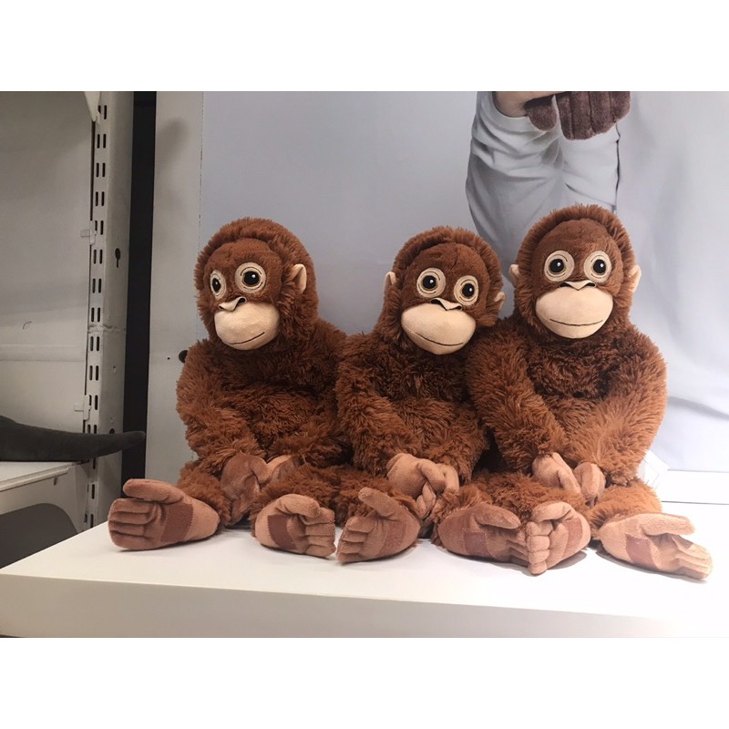 boneka ikea/boneka orangutan/djengelskog