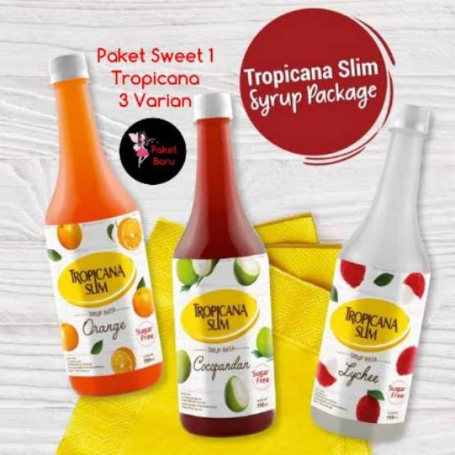 

Sirup Tropicana Slim Bebas Gula