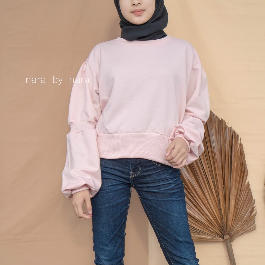 Nara Grosir - Cordel Crop Sweater | Sweater Crop Wanita