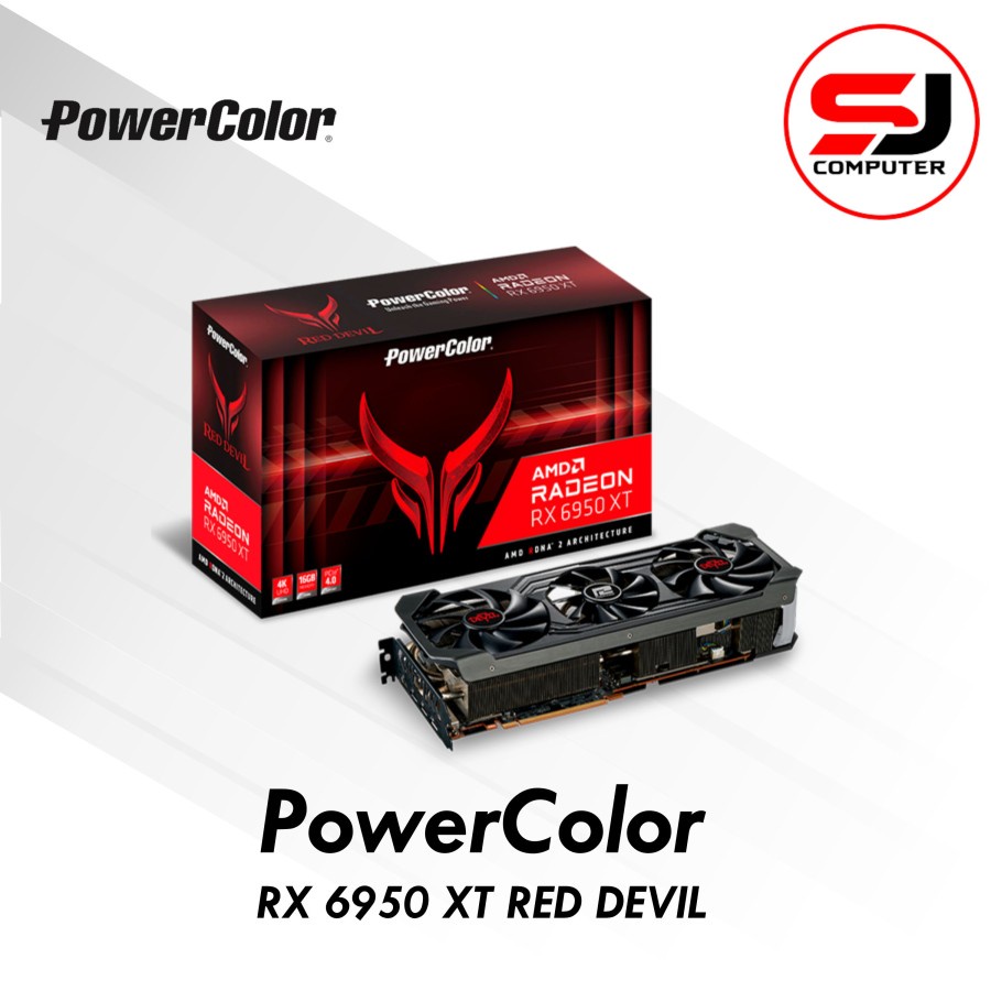 VGA POWERCOLOR RX 6950 XT RED DEVIL 16GB DDR6 Radeon 6950XT