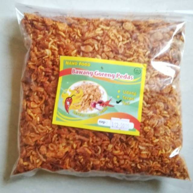 

Bawang Goreng Pedas Teri 500 gram