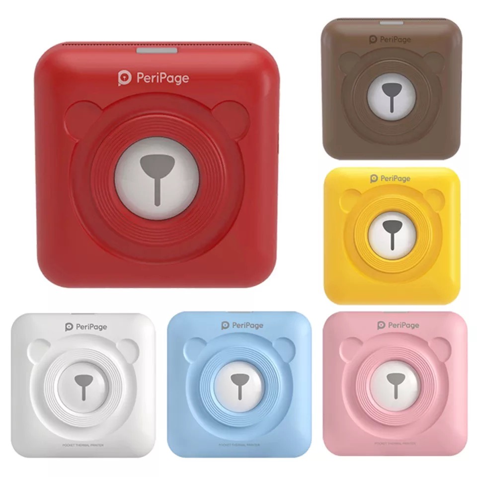 PRINTER PERIPAGE A6 304dpi 57mm - MINI PRINTER PORTABLE PRINTER THERMAL