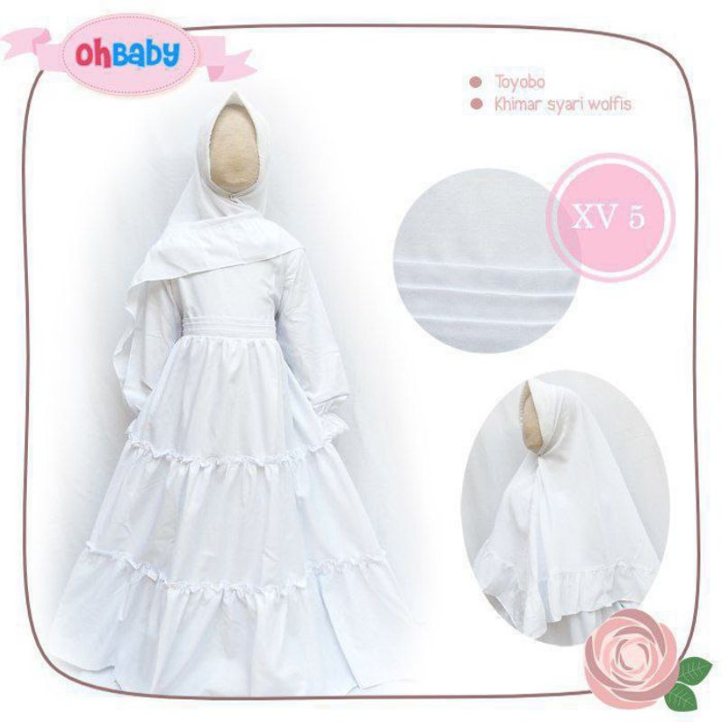 Gamis Putih Oh Baby