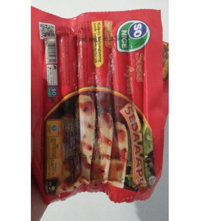 

TERBARU 12.12 Sosis Ayam So nice 375 gr / Frozen Food murah