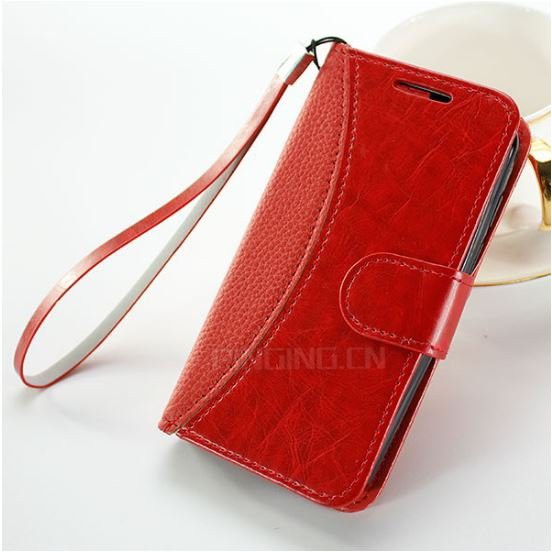 Unik Oppo F1s Flip Leather Wallet Case Cover | Casing Kulit Oppo F1s Diskon