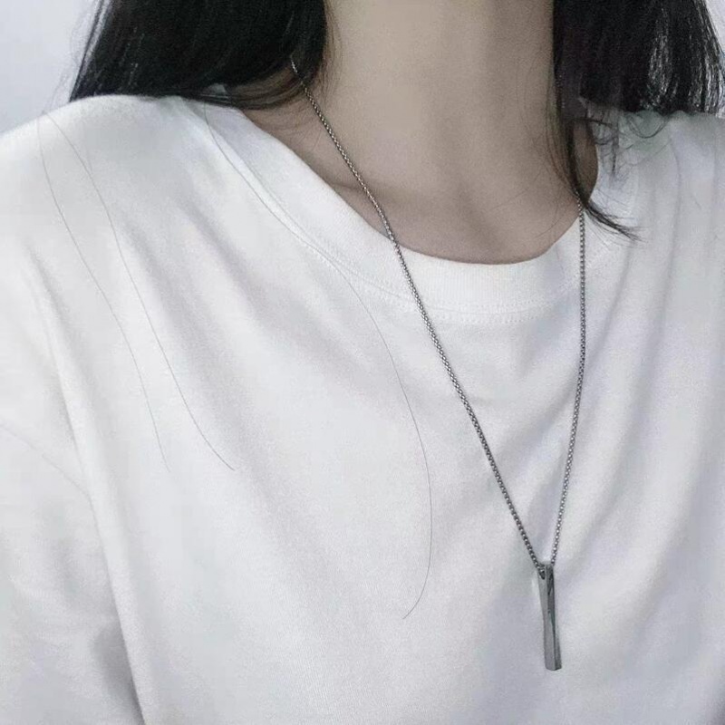 Kalung Panjang Bentuk Spiral Gaya Hip hop