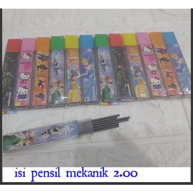 isi pensil mekanik 2.0mm