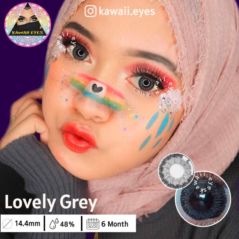 Softlens LOVELY GREY/BROWN