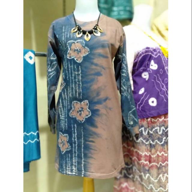 Kaos Tunik Sasirangan Khas Banjarmasin By Bengkeng Sasirangan Shopee Indonesia