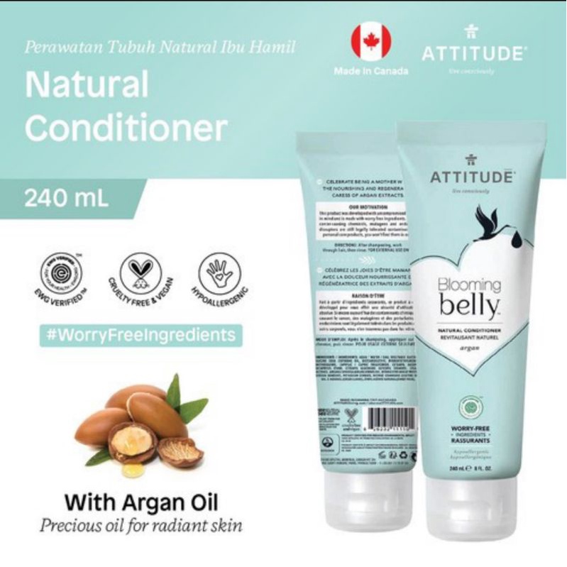 ATTITUDE Blooming Belly Natural Conditioner