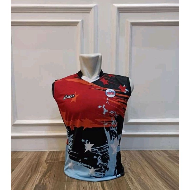 Jersey voli printing logo PBVSI