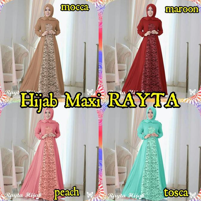 Hijab Maxi RAYTA - Hijau Tosca