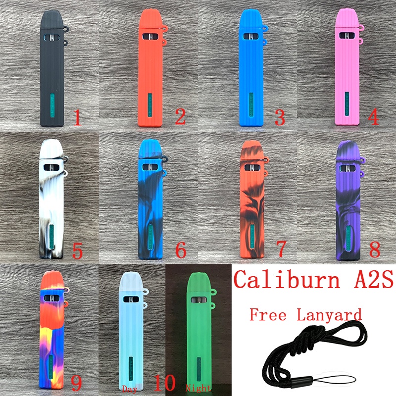 Casing Pelindung Bahan Karet Silikon Dengan Tali Lanyard Untuk Caliburn A2S